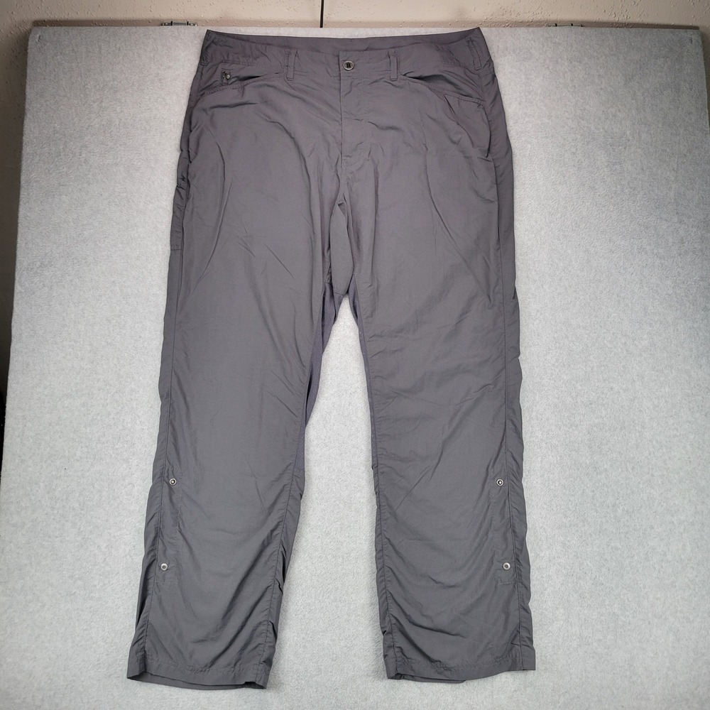 ExOfficio BugsAway Sandfly Pants Mens 38x32 Gray Insect Shield Hiking Travel